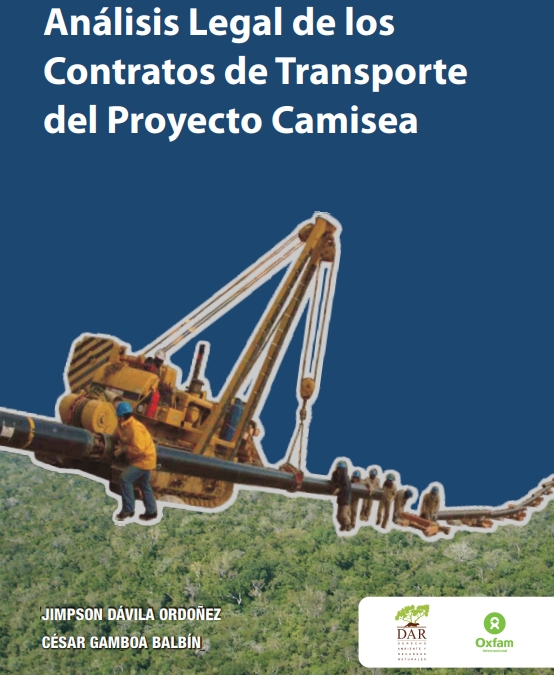 Analisis Legal Contratos Camisea Derecho Ambiente Y Recursos Naturales