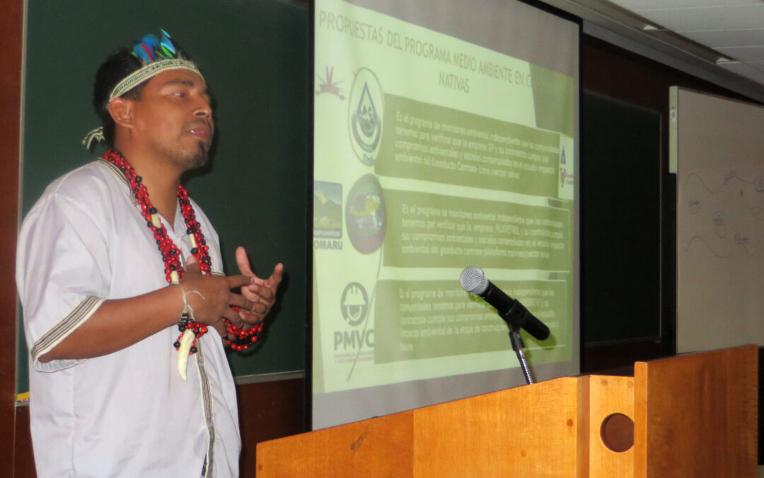 Pueblos indígenas destacaron la importancia de la vigilancia indígena en semana EITI