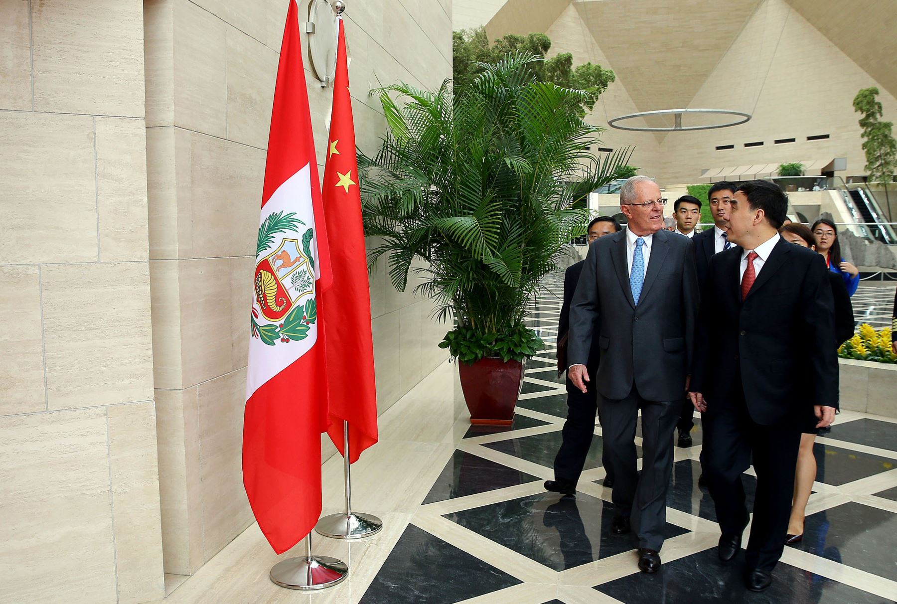 Jefe de Estado participó en Beijing en el Foro de Cooperación Financiera y de Capacidad Industrial entre China y el Perú. Foto: ANDINA/ Prensa Presidencia