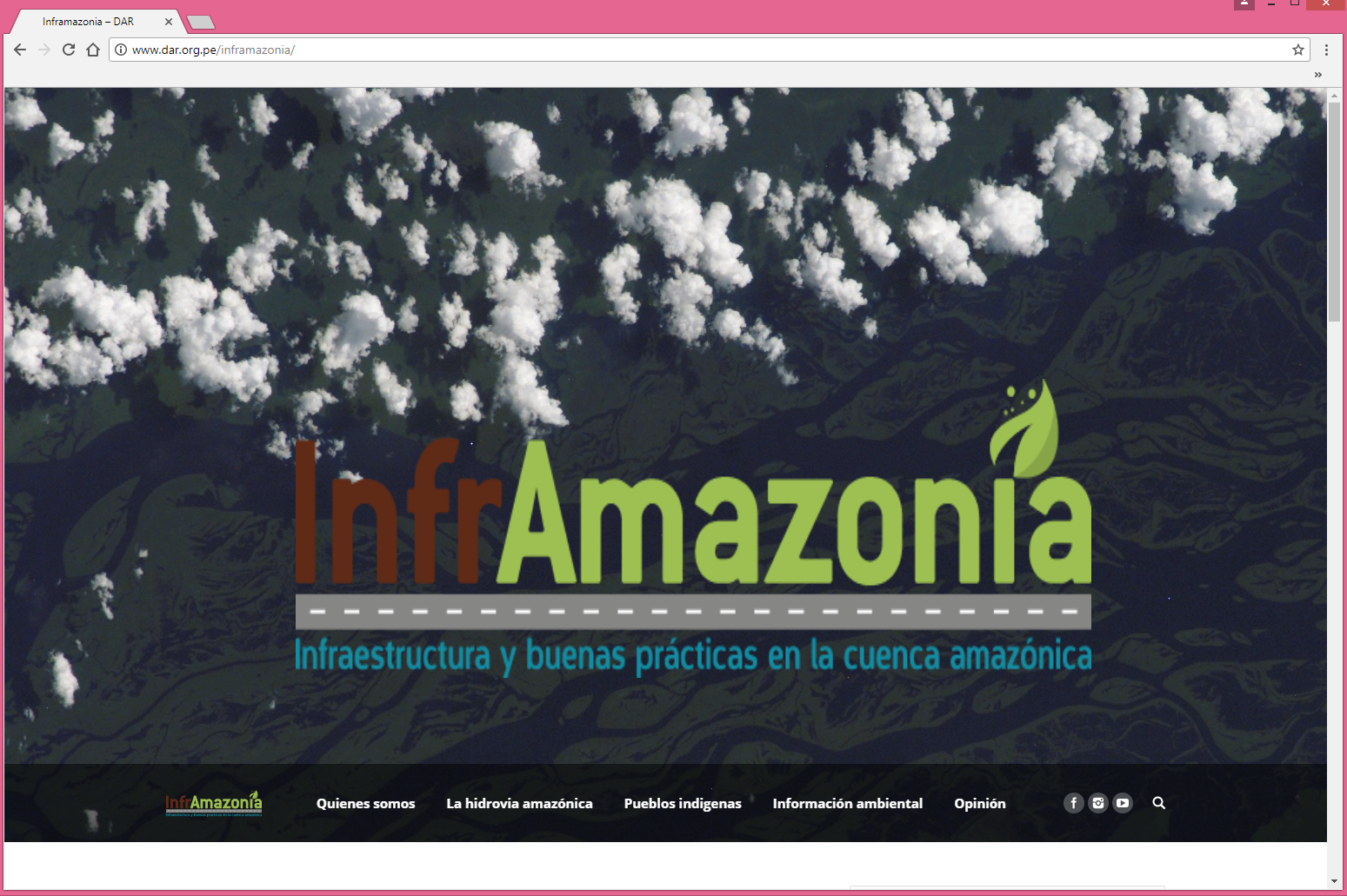 Infraestructura y buenas prácticas en la cuenca amazónica a solo un clic