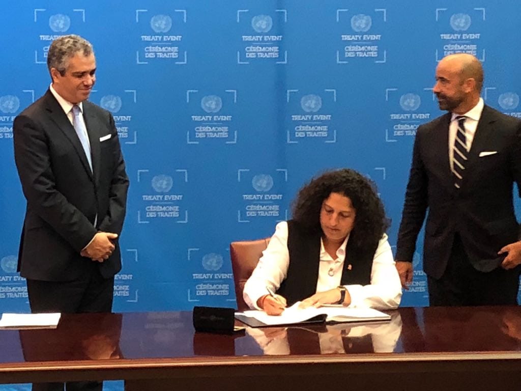 Perú firmó hoy el #AcuerdoDeEscazú