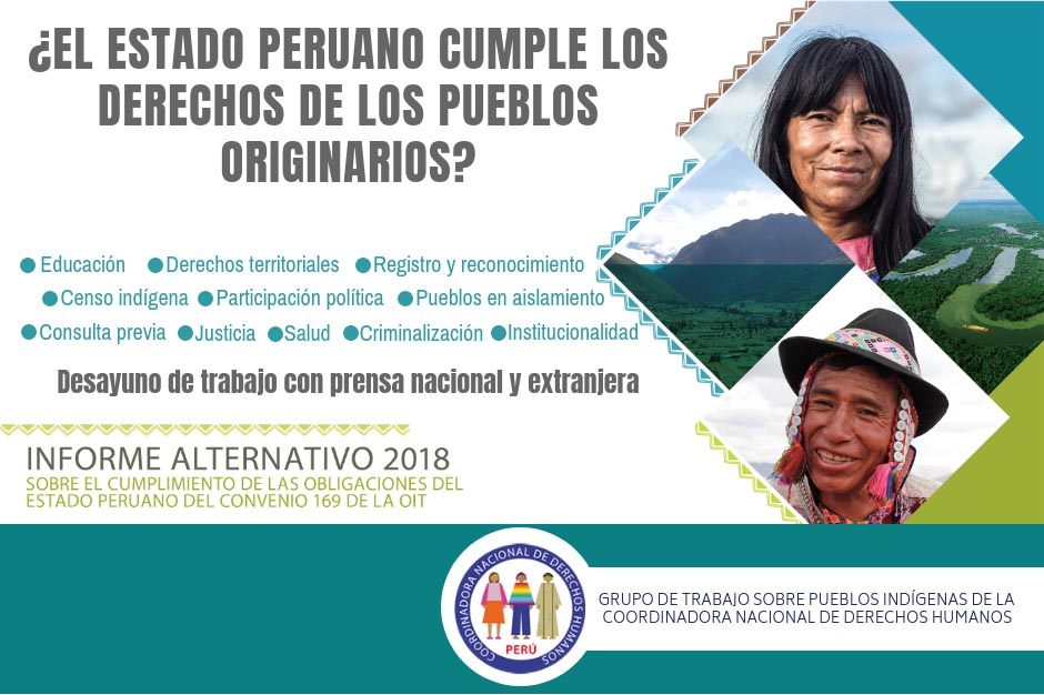 ¿El Estado peruano cumple los derechos de los pueblos  originarios?