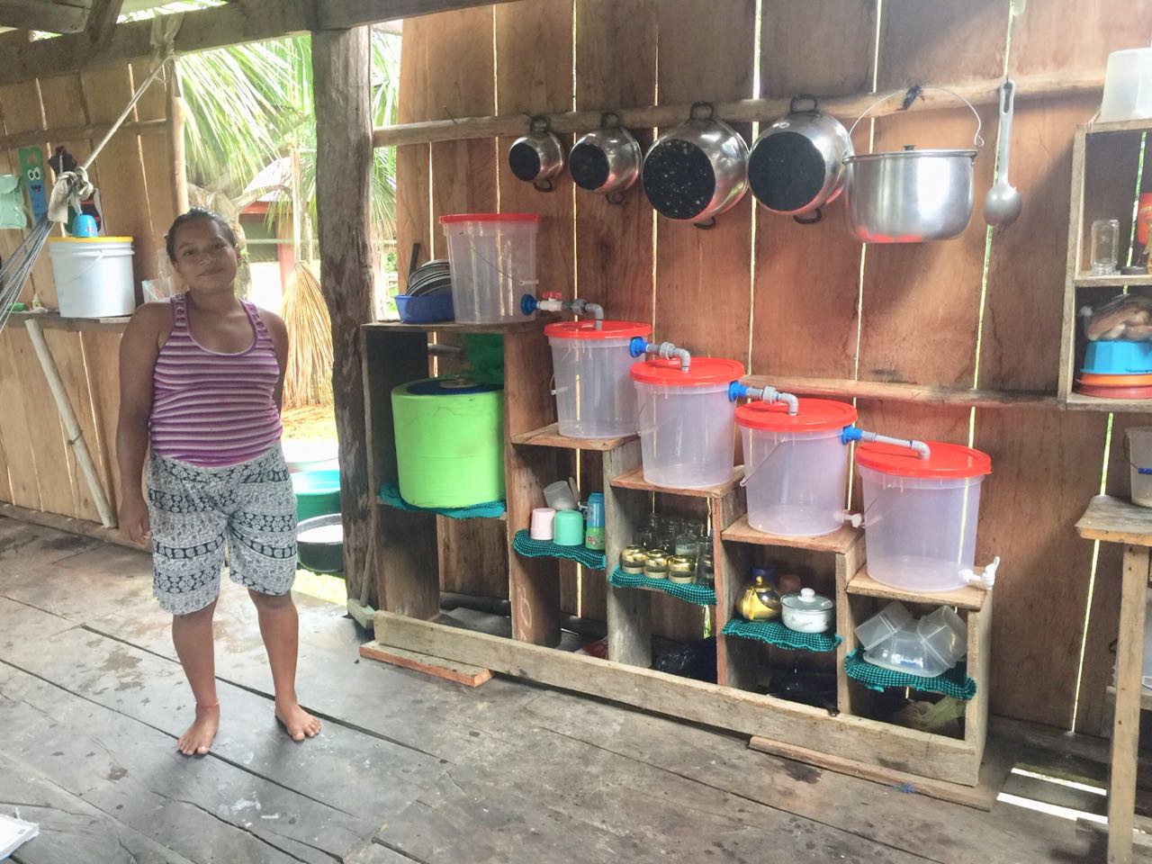 Mejoran calidad de agua en comunidades del Tahuayo