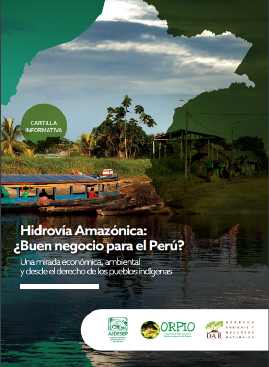 Folleto: Hidrovía Amazónica