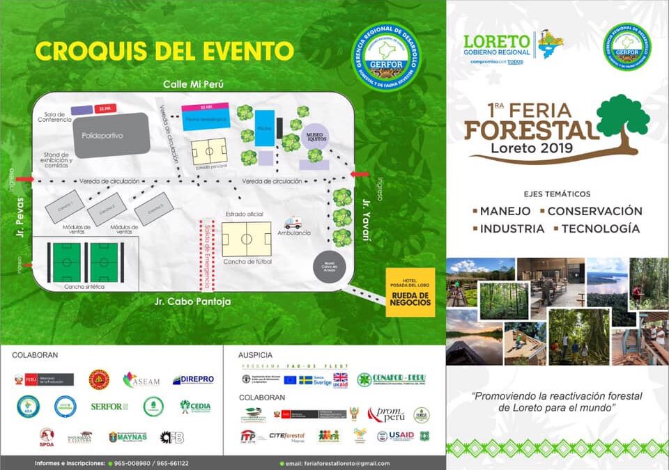 DAR en la 1era Feria Forestal de Loreto: Herramientas de marcaje para la trazabilidad de la Madera