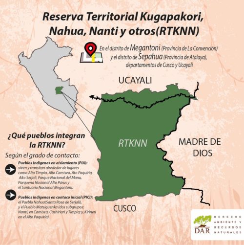 ¿Reserva Territorial o Reserva Indígena? Amenazas a la intangibilidad del territorio PIACI de la RTKNN
