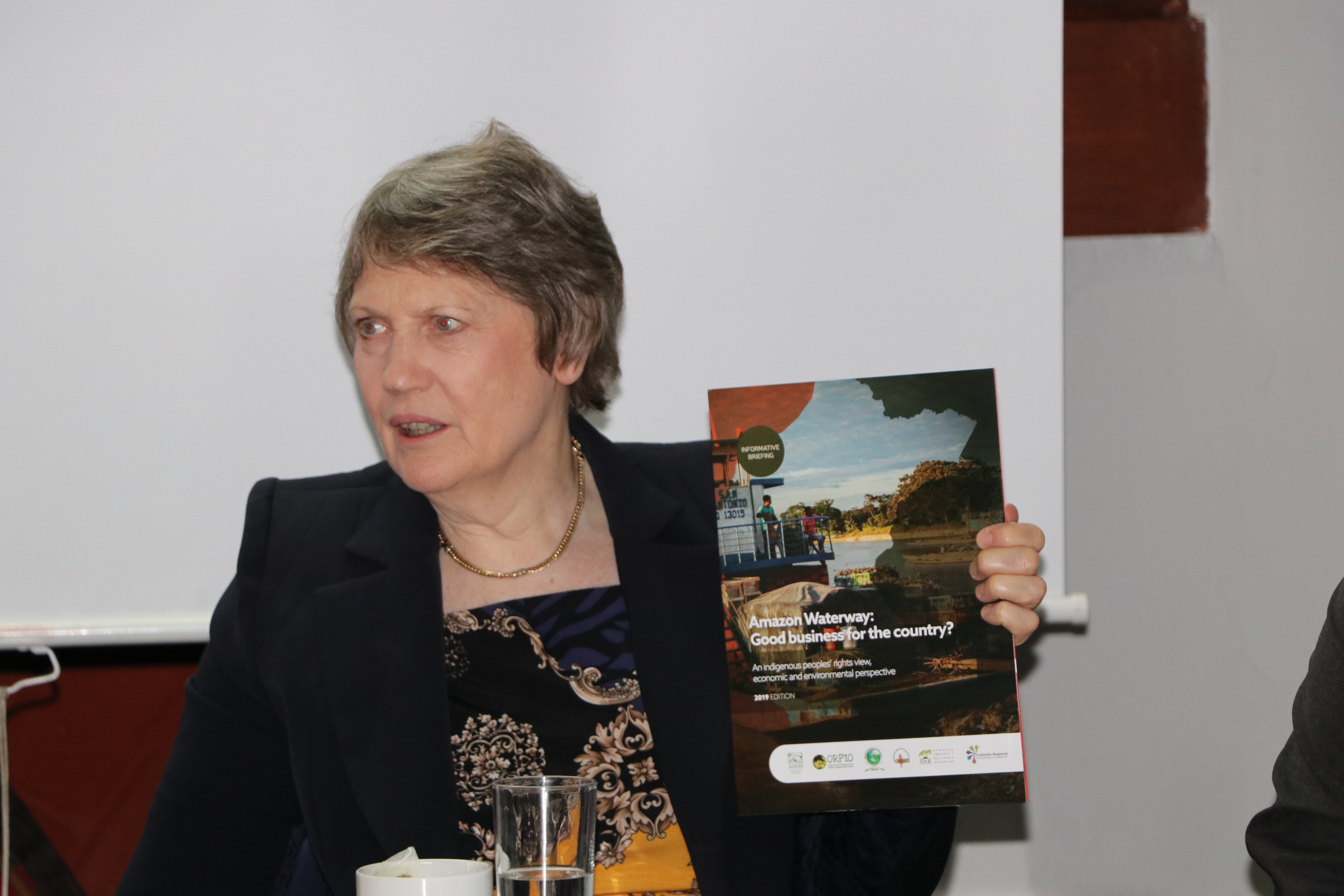Helen Clark: Countries are facing the challenge of making environmental information and payments transparent