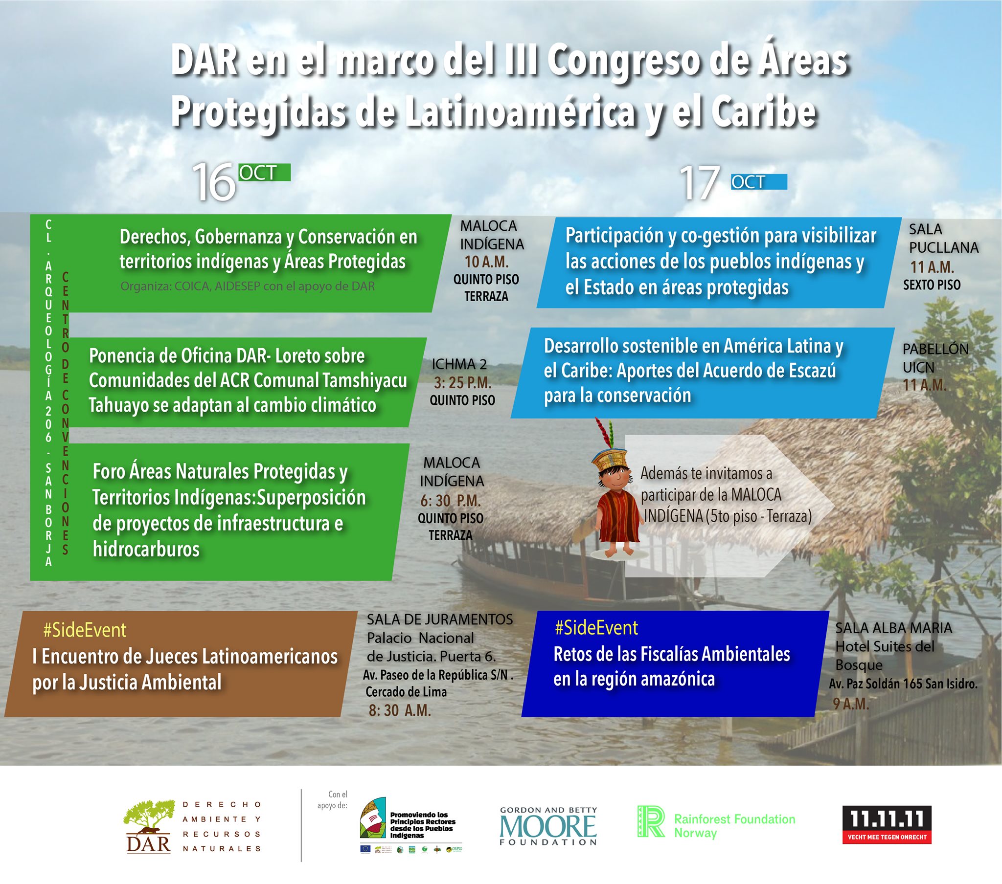 DAR participará en el III Congreso de Áreas Protegidas de Latinoamérica y el Caribe