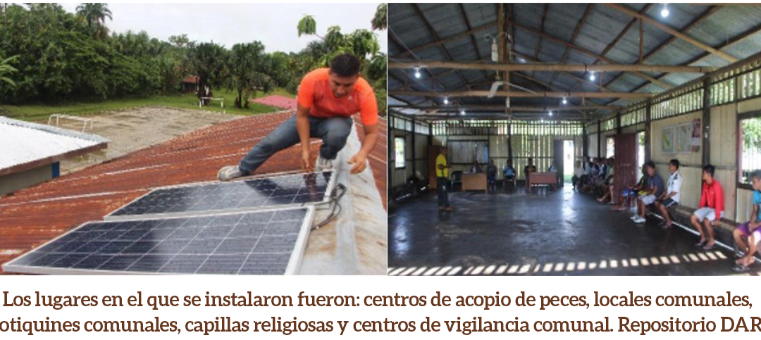 Paneles Solares: una oportunidad para mejorar la calidad de vida en la población amazónica