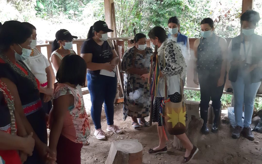 Defensoras indígenas del Putumayo lideraron encuentro para fortalecer la protección de sus territorios