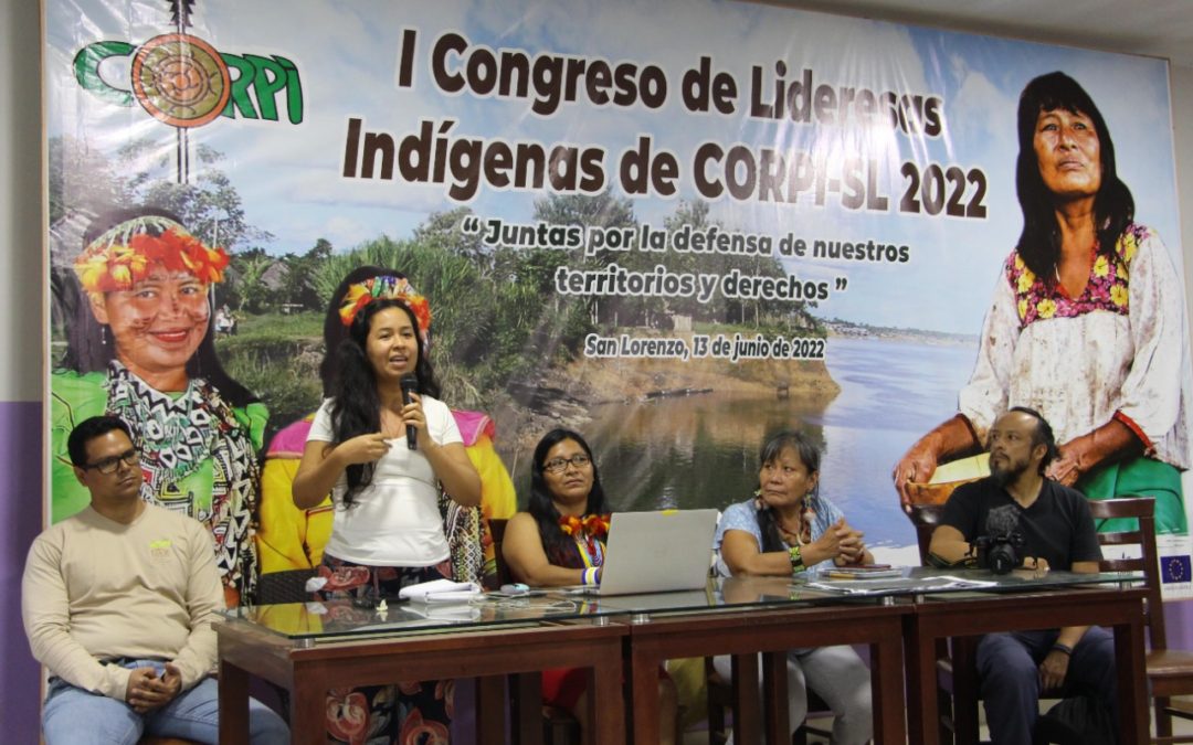Lideresas indígenas de las provincias del Datem del Marañón y  Alto Amazonas hacen un llamado a las autoridades para  respaldar la participación de la mujer en la gestión y defensa territorial