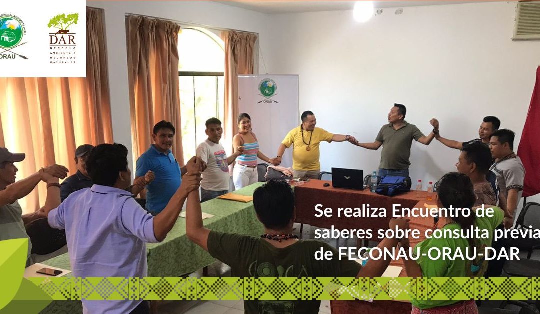 Pueblos indígenas de Ucayali contarán con protocolo de consulta previa