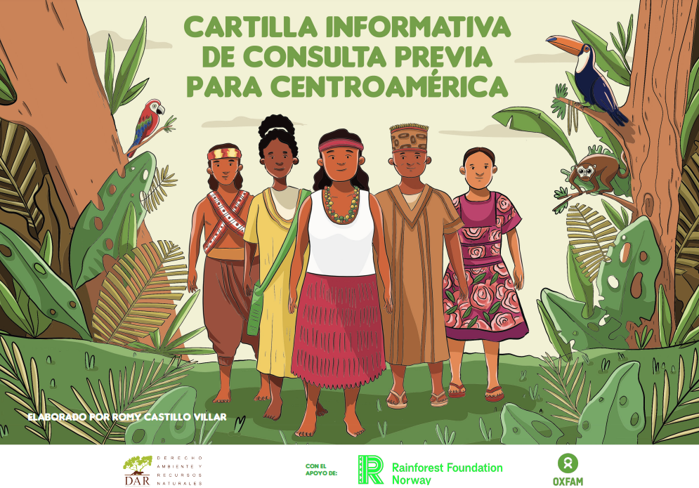 Cartilla informativa de consulta previa para centroamérica