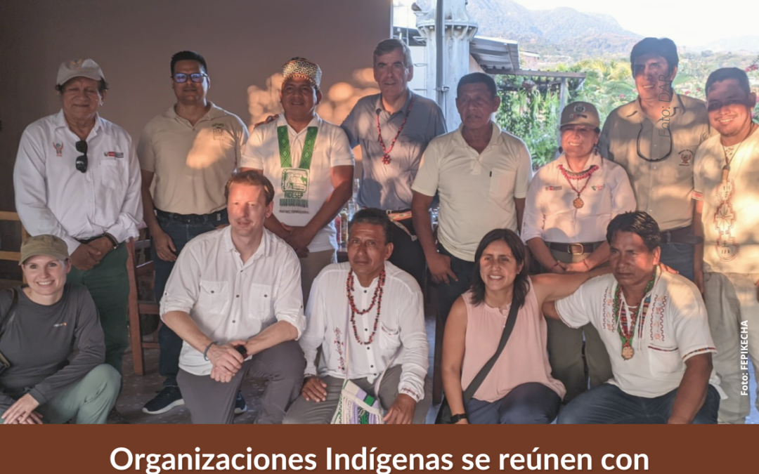 Organizaciones Indígenas se reúnen con representantes de gobiernos de Reino Unido y Perú en San Martín