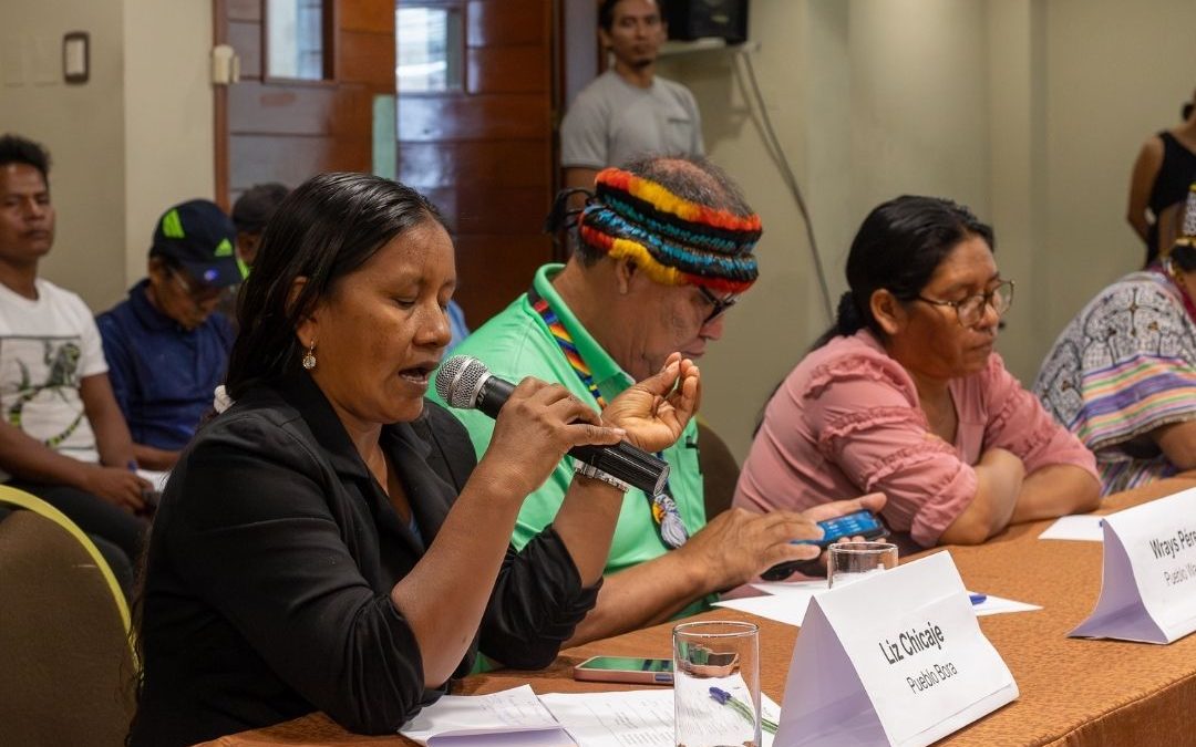IV Encuentro de saberes ancestrales amazónicos: Líderes y lideresas indígenas comparten conocimientos tradicionales asociados al territorio