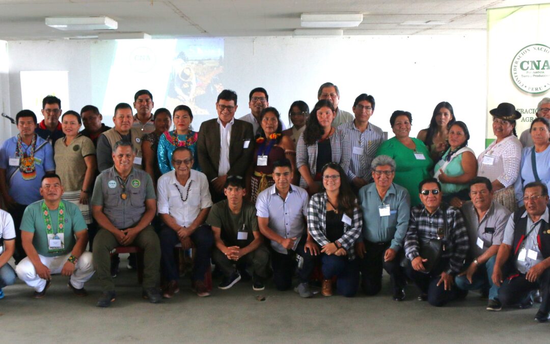 AIDESEP y CNA presentan agenda conjunta para fortalecer la participación política de los pueblos indígenas