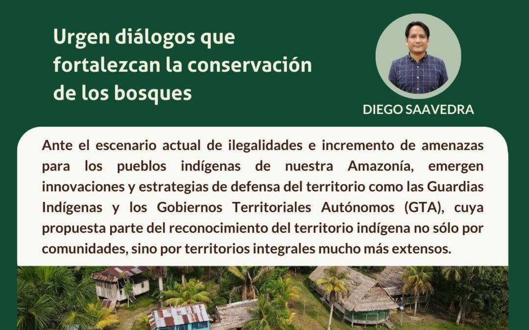 Urgen diálogos que fortalezcan la conservación de los bosques