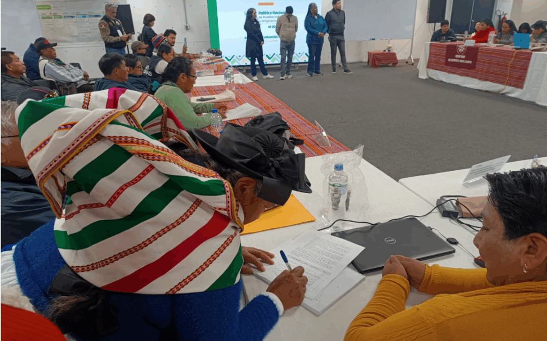 Inicia la etapa de diálogo de la consulta previa de la Política Nacional de Pueblos Indígenas u Originarios al 2040