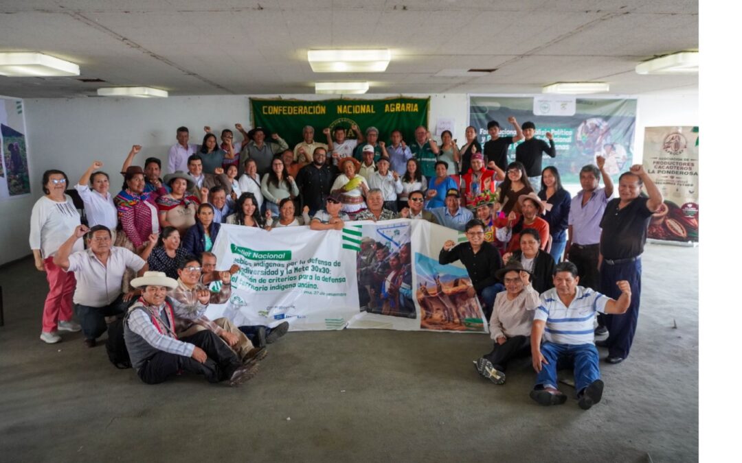 Protegido: Confederación Nacional Agraria (CNA) construye criterios propios para visibilizar su aporte a la conservación de la biodiversidad